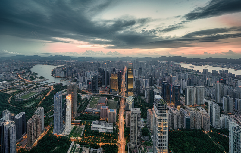 城市规划科技感建筑摄影实拍场景图,高清,摄影图,摄影图片,图片大全,摄影图免费下载